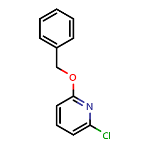 Chemical structure of 2-(Benzyloxy)-6-chloropyridine , CAS 29449-73-8, AChemBlock X213761
