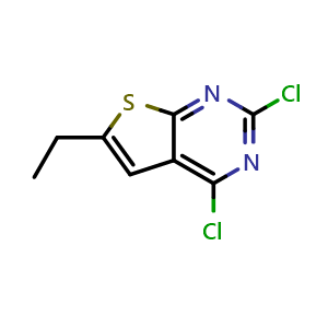 2,4-dichloro-6-ethylthieno[2,3-d]pyrimidine