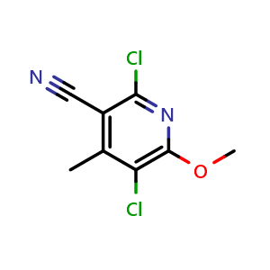 2,5-dichloro-6-methoxy-4-methylnicotinonitrile