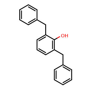 Chemical structure of 2,6-dibenzylphenol , CAS 47157-01-7, AChemBlock X213938