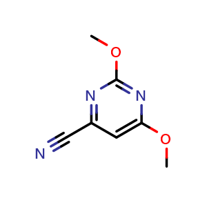 2,6-dimethoxypyrimidine-4-carbonitrile