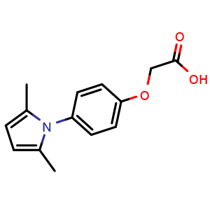 2-[4-(2,5-dimethylpyrrol-1-yl)phenoxy]acetic acid