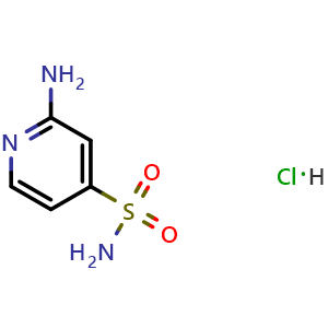 2-aminopyridine-4-sulfonamide hydrochloride