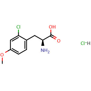 2-chloro-4-methoxy-l-phenylalanine hydrochloride