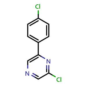 2-chloro-6-(4-chlorophenyl)pyrazine