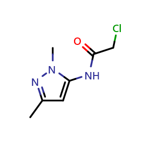 2-chloro-N-(1,3-dimethyl-1H-pyrazol-5-yl)acetamide
