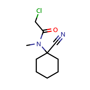 2-chloro-N-(1-cyanocyclohexyl)-N-methylacetamide
