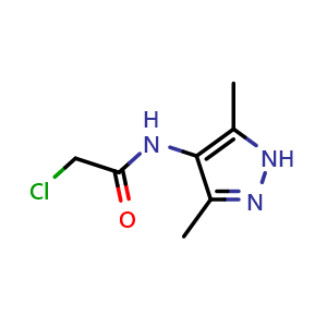 2-chloro-N-(3,5-dimethyl-1H-pyrazol-4-yl)acetamide