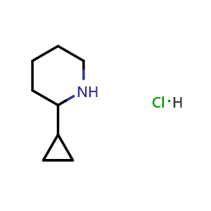 2-cyclopropylpiperidine hydrochloride