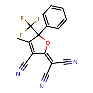 2-dicyanoMethylene-3-cyano-4-Methyl-5-phenyl-5- trifluoroMethyl-2,5-dihydrofuran