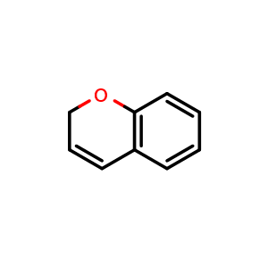 Chemical structure of 2h-chromene , CAS 254-04-6, AChemBlock X214259