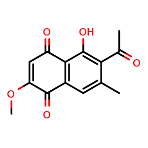 Chemical structure of 2-Methoxystypandrone , CAS 85122-21-0, AChemBlock X214288