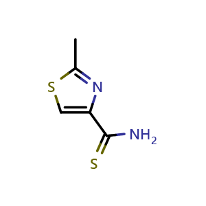 2-methyl-1,3-thiazole-4-carbothioamide