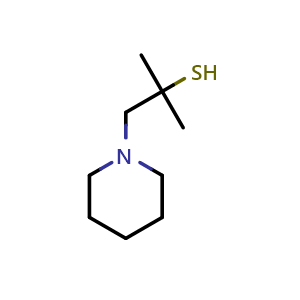 2-methyl-1-piperidin-1-ylpropane-2-thiol