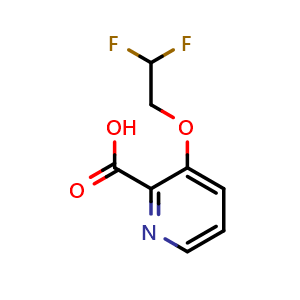 3-(2,2-difluoroethoxy)pyridine-2-carboxylic acid