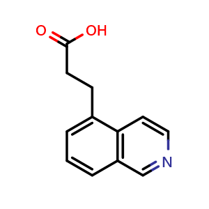 3-(isoquinolin-5-yl)propanoic acid