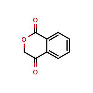 Chemical structure of 3,4-dihydro-1H-2-benzopyran-1,4-dione , CAS 5693-27-6, AChemBlock X214499