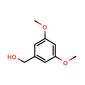 Chemical structure of 3,5-Dimethoxybenzylalcohol , CAS 705-76-0, AChemBlock X214531