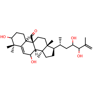 3,7,23,24-tetrahydroxycucurbita-5,25-dien-19-al
