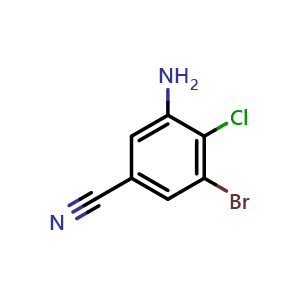 3-Amino-5-bromo-4-chlorobenzonitrile