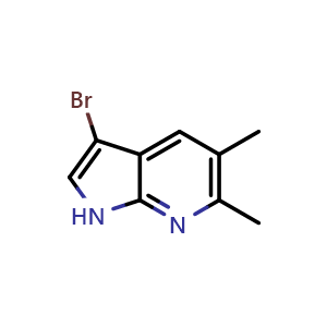 3-Bromo-5,6-dimethyl-7-azaindole