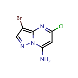 3-bromo-5-chloropyrazolo[1,5-a]pyrimidin-7-amine
