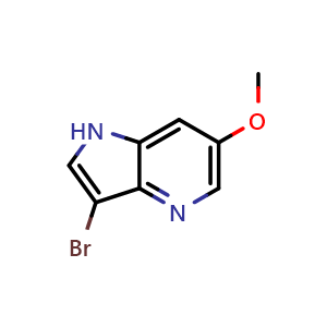3-bromo-6-methoxy-1H-pyrrolo[3,2-b]pyridine