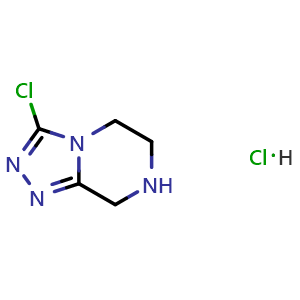 3-Chloro-5,6,7,8-tetrahydro-[1,2,4]triazolo[4,3-a]pyrazine hydrochloride