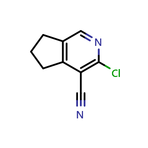 3-chloro-6,7-dihydro-5H-cyclopenta[c]pyridine-4-carbonitrile
