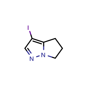 3-iodo-4H,5H,6H-pyrrolo[1,2-b]pyrazole