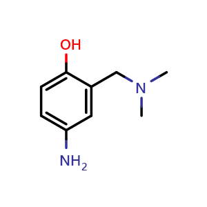4-amino-2-((dimethylamino)methyl)phenol