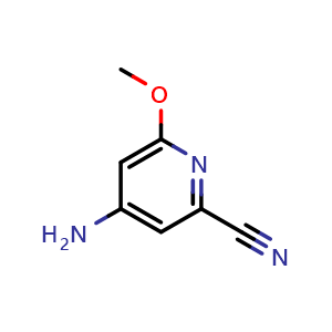 4-amino-6-methoxy-2-pyridinecarbonitrile