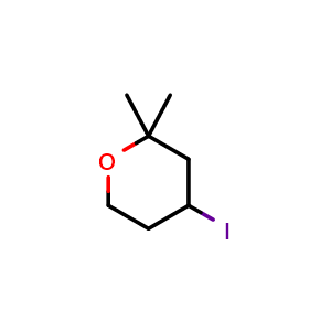 4-iodo-2,2-dimethyloxane