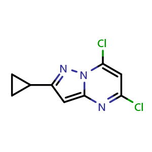 5,7-dichloro-2-cyclopropylpyrazolo[1,5-a]pyrimidine