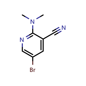 5-bromo-2-(dimethylamino)nicotinonitrile