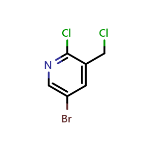 5-bromo-2-chloro-3-(chloromethyl)pyridine