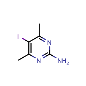 5-iodo-4,6-dimethylpyrimidin-2-amine