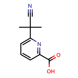 6-(2-cyanopropan-2-yl)picolinic acid