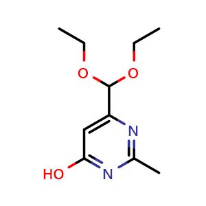 6-(diethoxymethyl)-2-methylpyrimidin-4-ol