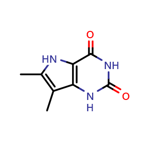 6,7-dimethyl-1,5-dihydropyrrolo[3,2-d]pyrimidine-2,4-dione