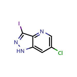 6-chloro-3-iodo-1H-pyrazolo[4,3-b]pyridine