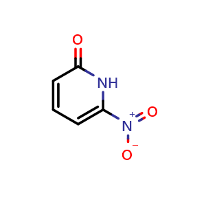 Chemical structure of 6-nitro-1,2-dihydropyridin-2-one , CAS 213113-45-2, AChemBlock X215725