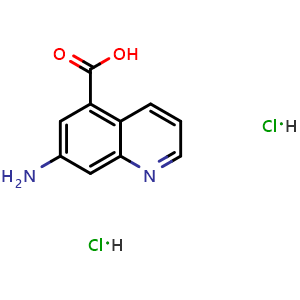 7-aminoquinoline-5-carboxylic acid;dihydrochloride