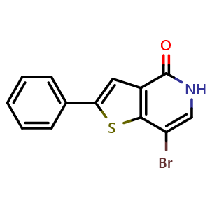 7-bromo-2-phenylthieno[3,2-c]pyridin-4(5h)-one