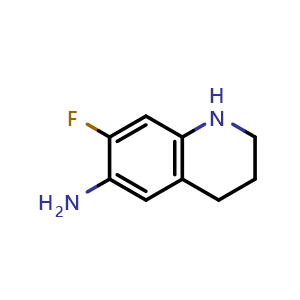 7-fluoro-1,2,3,4-tetrahydroquinolin-6-amine