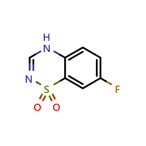 7-fluoro-4H-1,2,4-benzothiadiazine 1,1-dioxide