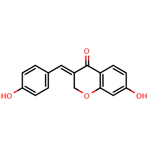 7-Hydroxy-3-(4-hydroxybenzylidene)chroman-4-one