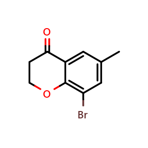 8-bromo-6-methyl-3,4-dihydro-2H-1-benzopyran-4-one