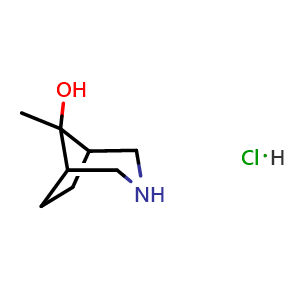 8-methyl-3-azabicyclo[3.2.1]octan-8-ol hydrochloride