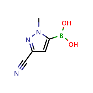 B-(3-cyano-1-methyl-1H-pyrazol-5-yl)-boronic acid